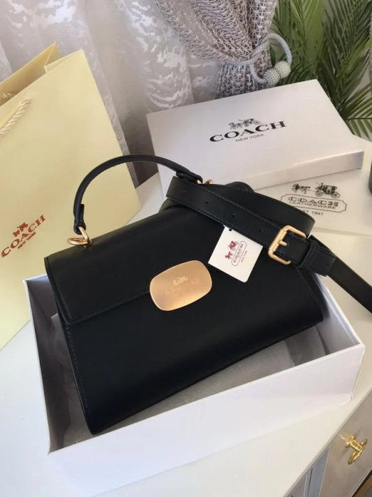 Coach Eliza Top Handle Premium Crossbody Bag With OG Magnetic Gift Box