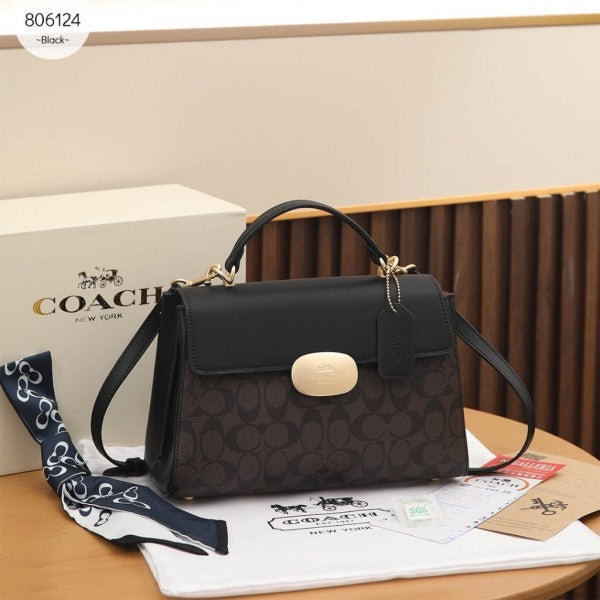Coach Eliza Top Handle Premium Crossbody Bag With OG Magnetic Gift Box