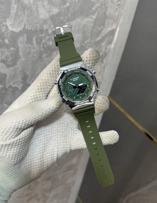 G - Shock Green Metal Dial 44mm Premium Watch