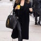 YSL Saint Laurent Icare Maxi Shopping Bag In Quilted Leather Large With Dust Bag