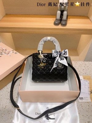 Dior Lady My ABC Elite Quality With OG Box & Dus Bag & Scarf WIth Star Charm