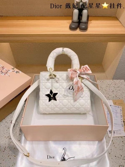 Dior Lady My ABC Elite Quality With OG Box & Dus Bag & Scarf WIth Star Charm