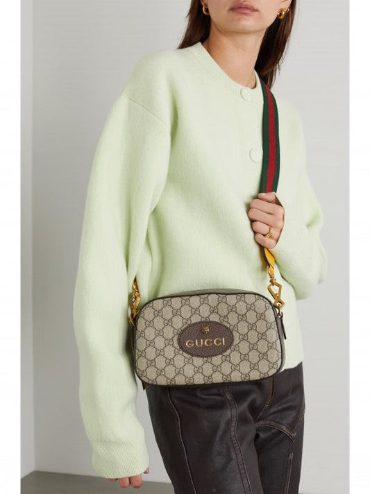 Gucci Neo Vintage GG Supreme Messenger Bag With OG Box