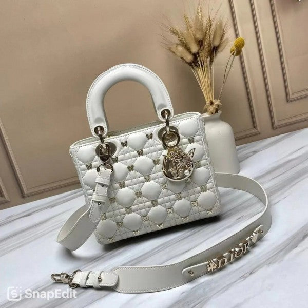 Dior Lady My ABC Cannage Butterfly Premium Quality With OG Box