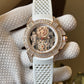 Jacob & Co. CR7 White Silicon Strap Premium Watch
