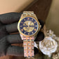 Fossil Automatic Dual Tone Metal Premium Watch