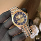 Fossil Automatic Dual Tone Metal Premium Watch