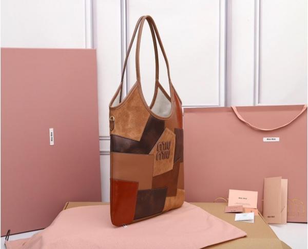 Miu Miu Ivy Leather Limited Edition Tote Bag With OG Dust Bag