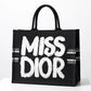 Miss Dior Book Tote – With Original Box, Dust Bag & Scarf