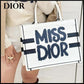 Miss Dior Book Tote – With Original Box, Dust Bag & Scarf