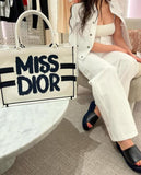 Miss Dior Book Tote – With Original Box, Dust Bag & Scarf