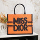 Miss Dior Book Tote – With Original Box, Dust Bag & Scarf
