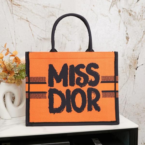 Miss Dior Book Tote – With Original Box, Dust Bag & Scarf