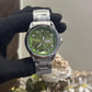 Tommy hilfiger Silver- Green Dial Premium Watch