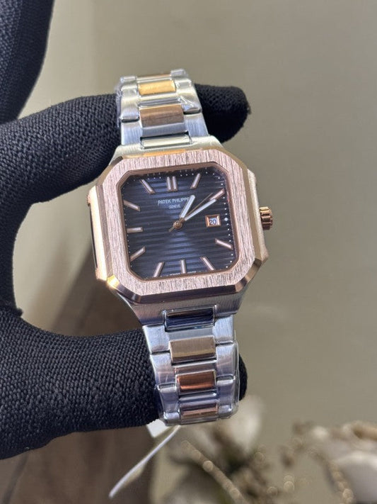 Patek Phillippe Cubitus Dual-Blue Dial Metal Premium Watch
