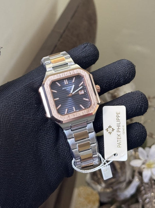 Patek Phillippe Cubitus Dual-Blue Dial Metal Premium Watch