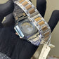 Patek Phillippe Cubitus Dual-Blue Dial Metal Premium Watch