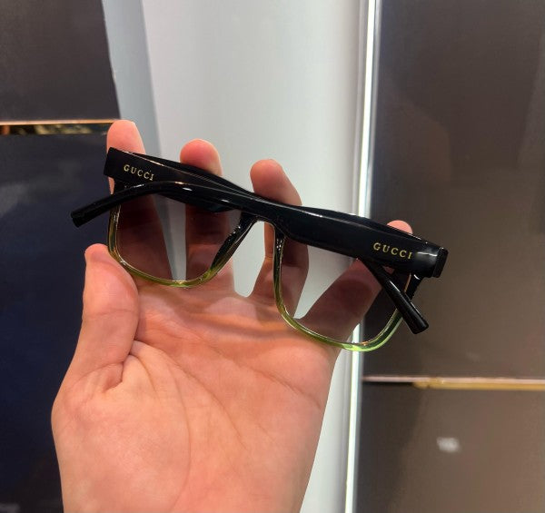 Gucci Dual Green-Black Luxury Shade 1001 Sunglasses
