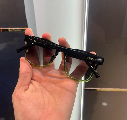 Gucci Dual Green-Black Luxury Shade 1001 Sunglasses