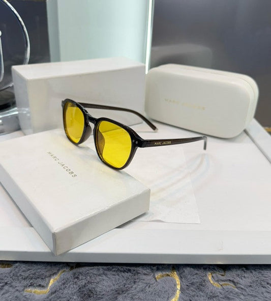 Marc Jacobs Black-Yellow Luxury Shades