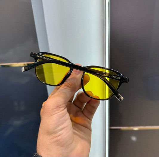 Marc Jacobs Black-Yellow Luxury Shades