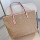 Coach Signature City Tote Bag With OG Box & Dust Bag