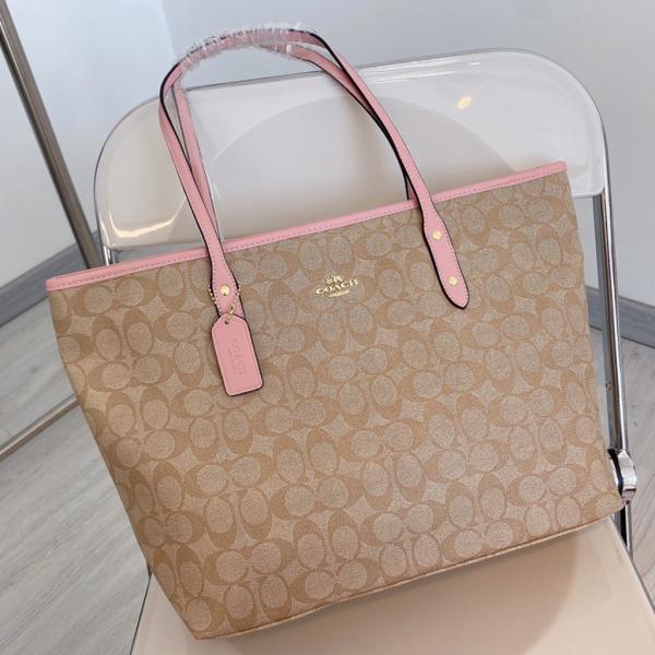 Coach Signature City Tote Bag With OG Box & Dust Bag