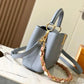 Louis Vuitton LV Capucines Premium Quality Leather Bag With OG Box