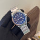 Tommy hilfiger Silver Blue Dial Premium Watch