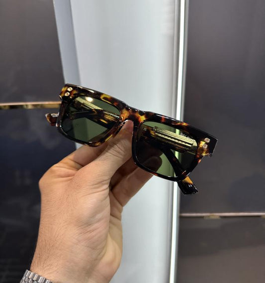 Balmain Paris Tiger-Green Luxury Shade Sunglasses