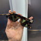 Balmain Paris Tiger-Green Luxury Shade Sunglasses