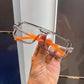 Marc Jacobs Grey Transparent Luxury Frame
