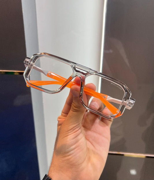 Marc Jacobs Grey Transparent Luxury Frame