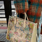 Gucci GG Shanghai Savanah Tiger Tote Bag With OG Magnetic Box & Dust Bag
