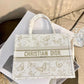 Dior Book Mini Tote Premium Oblique With OG Box & Dust Bag & Scarf