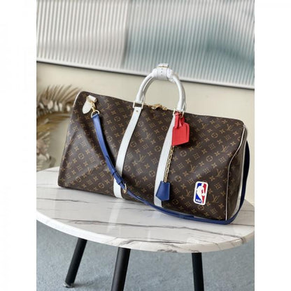 Louis Vuitton LV NBA Monogram Limited Edition Premium Duffle With Dust Bag