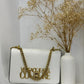 Versace Jeans Couture Saffiano Lock Crossbody Bag
