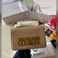 Versace Jeans Couture Saffiano Lock Crossbody Bag