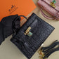 Hermes Kelly In Croc Leather