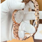 Beautiful Versace Rose Gold Women's