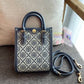 TORY BURCH T MONOGRAM JACQUARD MINI TOTE BAGS - LABLEWHORE.COM