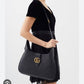 GUCCI APHRODITE LEATHER HOBO BAG WITH EXTENSION BELT - LABLEWHORE.COM