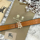 BURBERRY LONDON REVERSIBLE BELTS - LABLEWHORE.COM