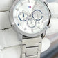 Tommy Hilfiger Steel White Watch - LABLEWHORE.COM