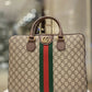 Gucci GG Supreme Ophidia Briefcase Laptop Bag With Dust Bag - (Brown) - LABLEWHORE.COM