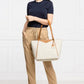 Michael Kors MK Whitney Tote Bag With Dust Bag (White) - LABLEWHORE.COM