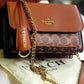 Coach Klare Crossbody In Signature Canvas Bag With OG Box & Dust Bag - LABLEWHORE.COM