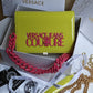 VERSACE COUTURE PATENT LEATHER SLING BAGS - LABLEWHORE.COM