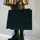 Christian Dior Cannage Embroidery Book Tote Bag With Dust Bag - Black - LABLEWHORE.COM