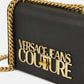 Versace Jeans Couture Saffiano Lock Crossbody Bag With OG Gift Box & Dust Bag - LABLEWHORE.COM